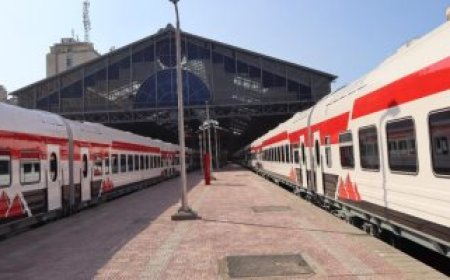 السكة الحديد تواصل الدفع بقطارات إضافية لتغطية رحلات عيد الأضحى