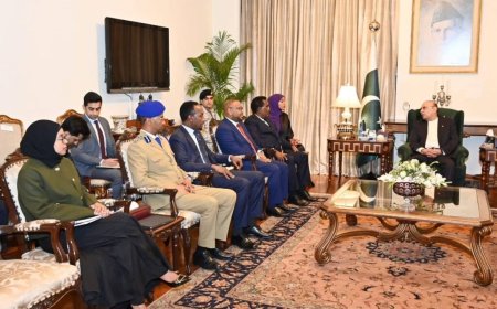 وزير الداخلية الصومالى يلتقى الرئيس الباكستانى