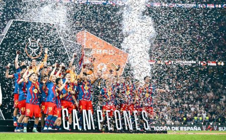 برشلونة يتوَّج بكأس السوبر الإسباني في جدة بثلاثية مثيرة أمام ريال مدريد-تحيا مصر - Tahya Misir