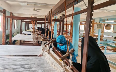 من قلب الصحراء.. قرية بشندي بالداخلة تتحول لقلعة عالمية للسجاد اليدوي..