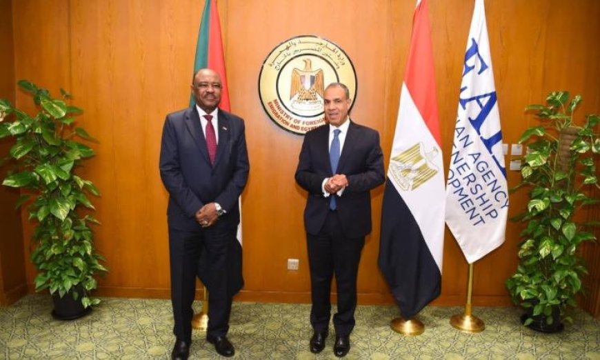 وزير الخارجية ونظيره السودانى يكرمان أطباء قافلة مصرية زارت الخرطوم