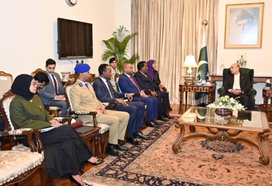 وزير الداخلية الصومالى يلتقى الرئيس الباكستانى