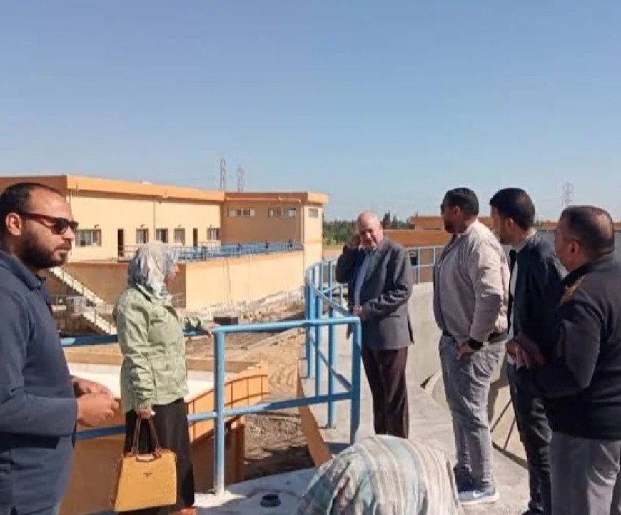 حياة كريمة.. تشغيل محطة البكارشة لمياه الشرب بتكلفة مليار و100 مليون جنيه