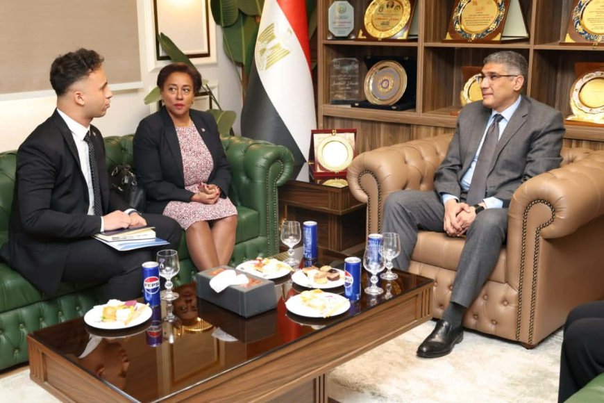 محافظ الجيزة يستقبل سفيرة جمهورية الدومينيكان فى مصر لبحث سبل التعاون