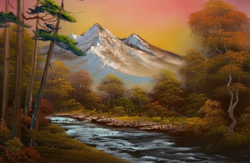 عرض 3 لوحات لـ"بوب روس" للبيع لدعم التلفزيون العام الأمريكى